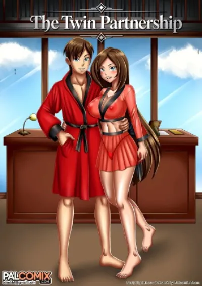 Palcomix - The Twin Temptresses - Adult Office Comics