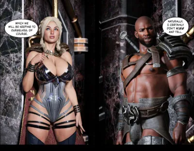 Tom Reynolds - TG Thor: Mischief and Maidenhood 3 - 3D Adult Comic