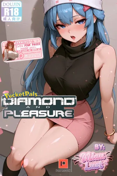 MiauLust - Diamond And Pleasure - Dawn Pokemon - AI-Generated Adult Art
