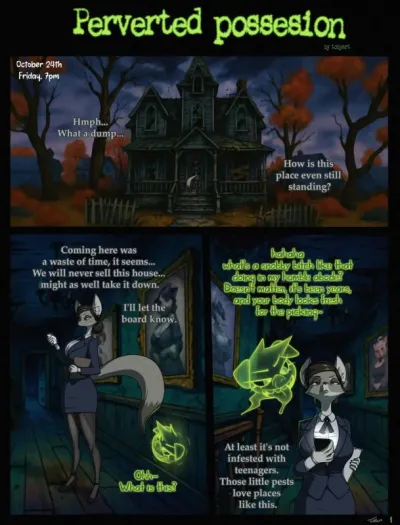 TobyArt - Perverted Possession - Western Adult Comic