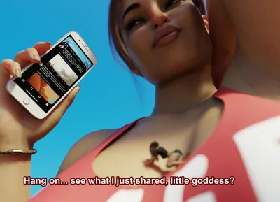 GoddessTina - Casually - 3D Adult Comic