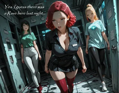 Twwhalloween - Ward 13 - AI-Generated Adult Art