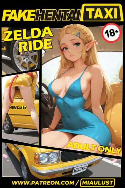 MiauLust - Fake Hentai Taxi - Zelda Ride - Western Adult Comic