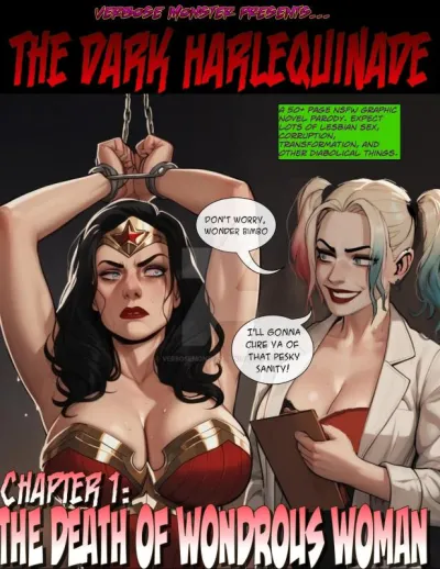 VerboseMonster - The Dark Harlequinade - Western Adult Comic