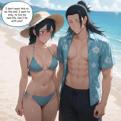 Scarlet_Meow - Riko x Geto - AI-Generated Adult Art