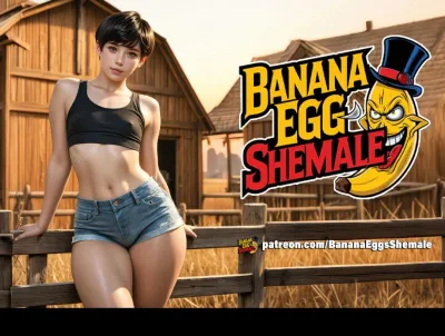 Banana Eggs - Farm Life - AI-Generated Adult Art