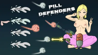 BananaStroke - Pill Defenders Ver.0.1 - Adult Sex Game