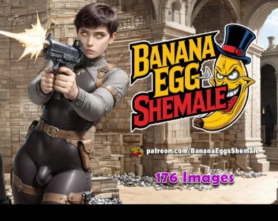 Banana eggs - Mysterious ruins - AI-Generated Adult Art