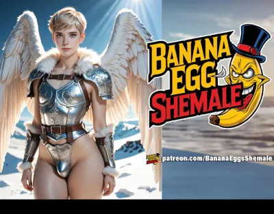 Banana Eggs - Snow Cupid - AI-Generated Adult Art