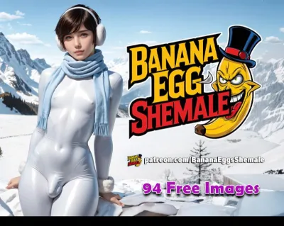 Banana eggs - Winter fun - Complete - AI-Generated Adult Art