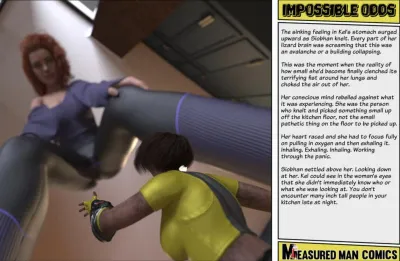 MeasuredMan: Giantess Adventures - 3D Adult Comics with Curves