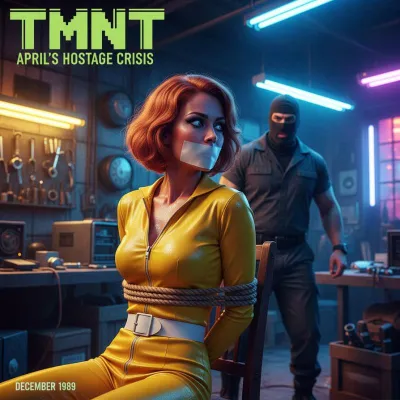 April ONeils Juicy Adventure - AI-Generated XXX Comics