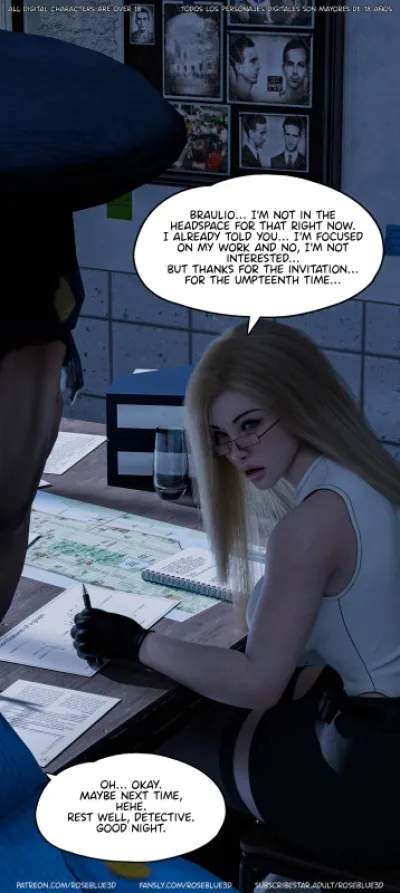 Scandalous Scarletts Sizzling 52 - RoseBlue3Ds 3D Adult Marvel Parody