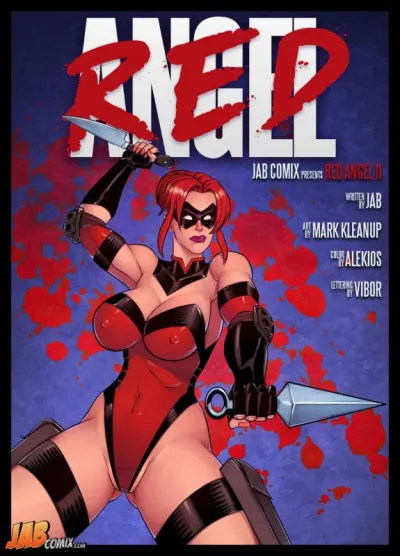 JabComix - Red Angel 11 - Western XXX Comics: Superheroines Seduction