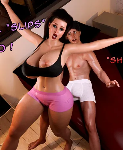 Incesto - Fireglow3D Presents: Taboo Titties & Big Butts in 3D Adult Comics with MILFs and More!