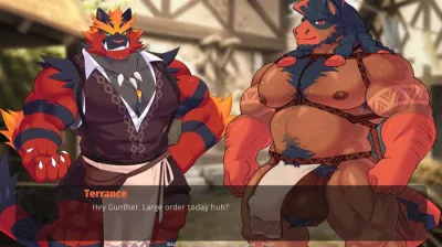 Kulplants Furry Flaming Flagon - Gay Adult Dating Sim Mobile Game