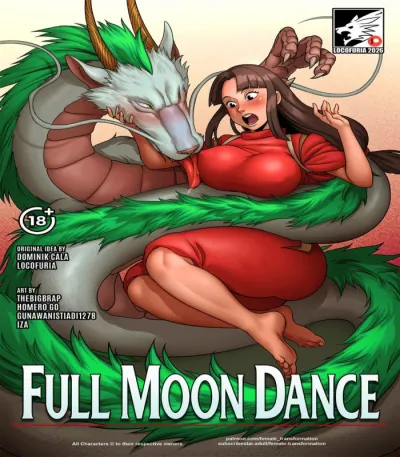 Locofuria: Moonlit Monster Mating - Adult Comics with Explicit Content