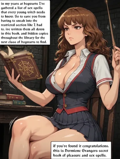 Spells of Slaughterbug - Hermiones Magical Mature Mischief - Western XXX Parody Comic