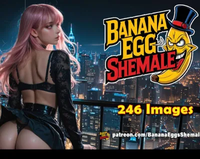 Banana Eggs - X-Gender Arousal - Hazy AI Adult Art
