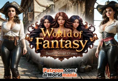 Pirates of AiWorldMania - Full Nautical Nudity Collection - Buxom Babes, AIWorlmanias Hottest Swimsuits and More!