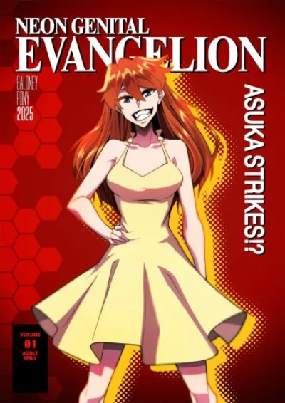 Neon Genital Evangelion - Baloney Pony: Asukas Sizzling Futa Adventure!