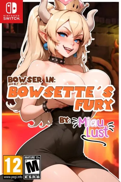 MiauLusts Super Sexy Bowsette Tames the Koopa Kingdom - Explicit Adult Comic