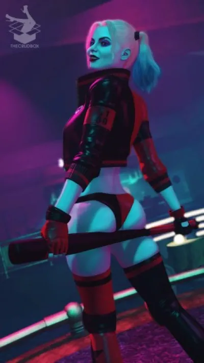 3D Harleys Bat-THERAPY - Dirty Parody Comics