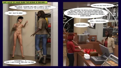 Magical Adventures of Harlock-42: MILF Glasses & Dark Skin - 3D Adult Comic