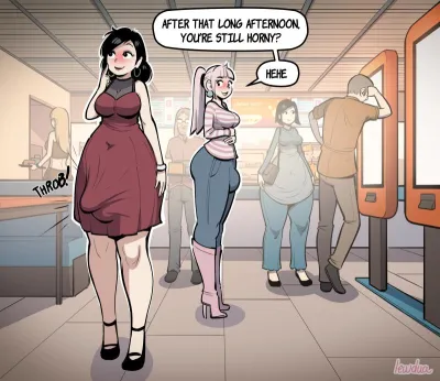 Lewduas Magali & Chloe - Busty BFFs Explore Taboo Adult Comics