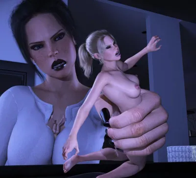 Giantess Fantasies: Hottys Big Breast & Butta Booty Bonanza - 3D XXX Comic