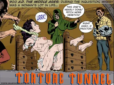 Drawingpalace Presents: Silvio Dantes Wild Ride - Tied and Teased in the Western Saloon