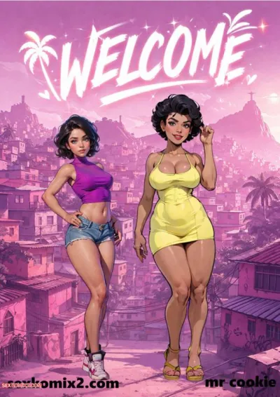 3D Mr Cookie Comics - Outdoor Threesome Adventure