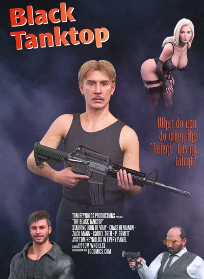 Tom Reynolds - Tanktop Transformation - 3D M2F Breast Expansion Comic