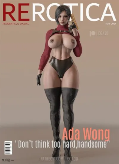 3D Ada Wongs Gallery -XXX Comics: Claire, Leon & More in a Dirty Stocking Adventure with Syuris Big Ass & Breasts