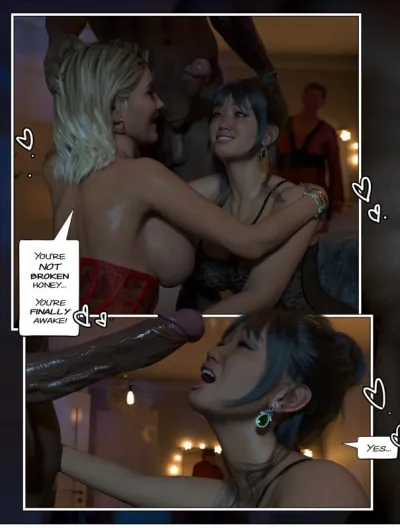 3D Tab109 - Dark Desires: Episode 6 - Doggy Style Gangbang with a Thirsty MILF and her Uniformed Doctor Friend