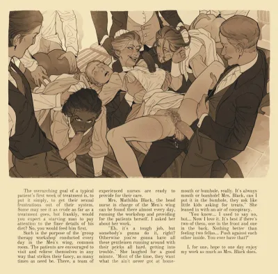 Incase: West Meets East in a Sanatorium of Lust - Adult Comic