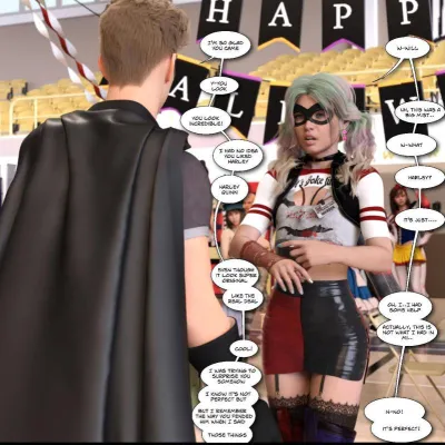 3D Bat-Barrosbr - High School Hijinks and Huge Boob Growth - Ongoing Adult Comic