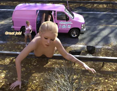 Giantess Growth Frenzy - Vanessas Variable Adventures in 3D Adult Comic Land