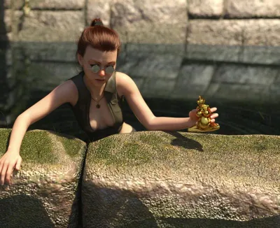 3D Adult Adventures: WereyWorks - Fertility Idol - Big Breasts, Growth & Lactation