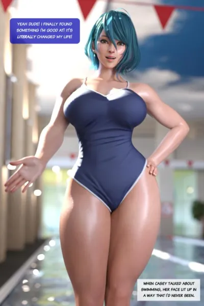 3D Tomboy Bestie: Breast & Ass Expansion in Sunny Summer - Part 3