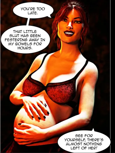Pregnant Horror Fantasies: Casey Kanes 3D A.V Witches Adventure