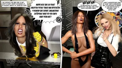 3D Harem Wars: Femdom Fights & Lesbians in Bondage by Weirdgrafx
