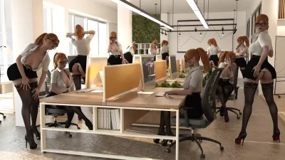 3D Refsocrd1s Big-Assed Teacher Tames Office Lady MILF in Hilarious 4th Collection!