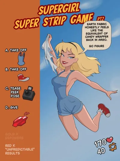 Supergirls Wild Rides - Adult Comic Parody with a Twist