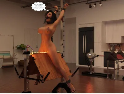Abduction-Agency: Tangled in the Latex Labyrinth - The Club 4 - 3D Adult Comic