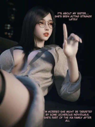 Enchanting Vchan Vol.1-5 - 3D Adult Comics: Stockings, Blowjob, Kissing, Nudity, Masturbation