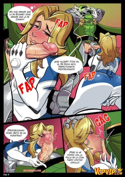 Sue Storm vs Doom - Marvels Rival Superheroine Parody