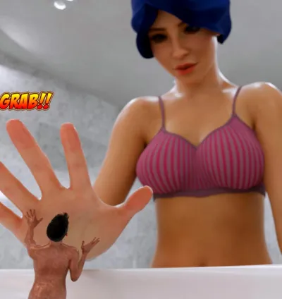 Hypnotic Titties and Enormous Asset - Massive Tall Friend 3D XXX Comic