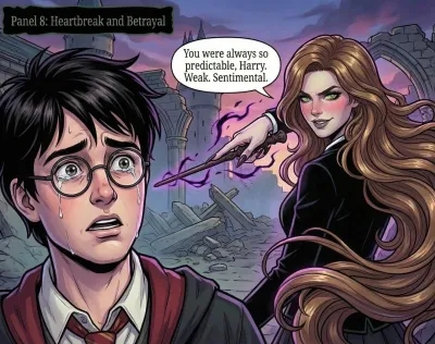 Hermiones Magical Tentacle Takeover - A HeroesInYou Parody Comic