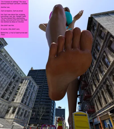 Giantess Crush - Tall Swimsuit Seduction: Lasuenpes 3D Adult Comic Adventure